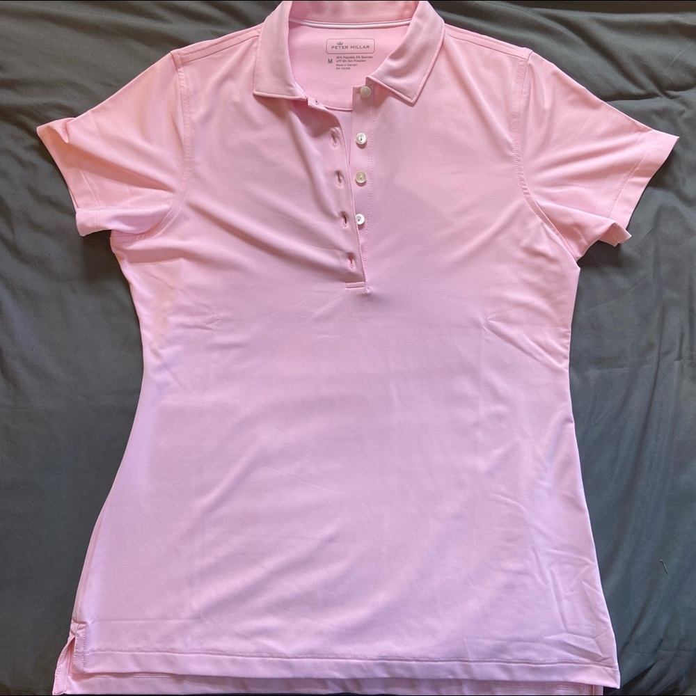 NWT PETER MILLAR CROWN SPORT POLOποΈββοΈβ³οΈππ - Picture 6 of 6
